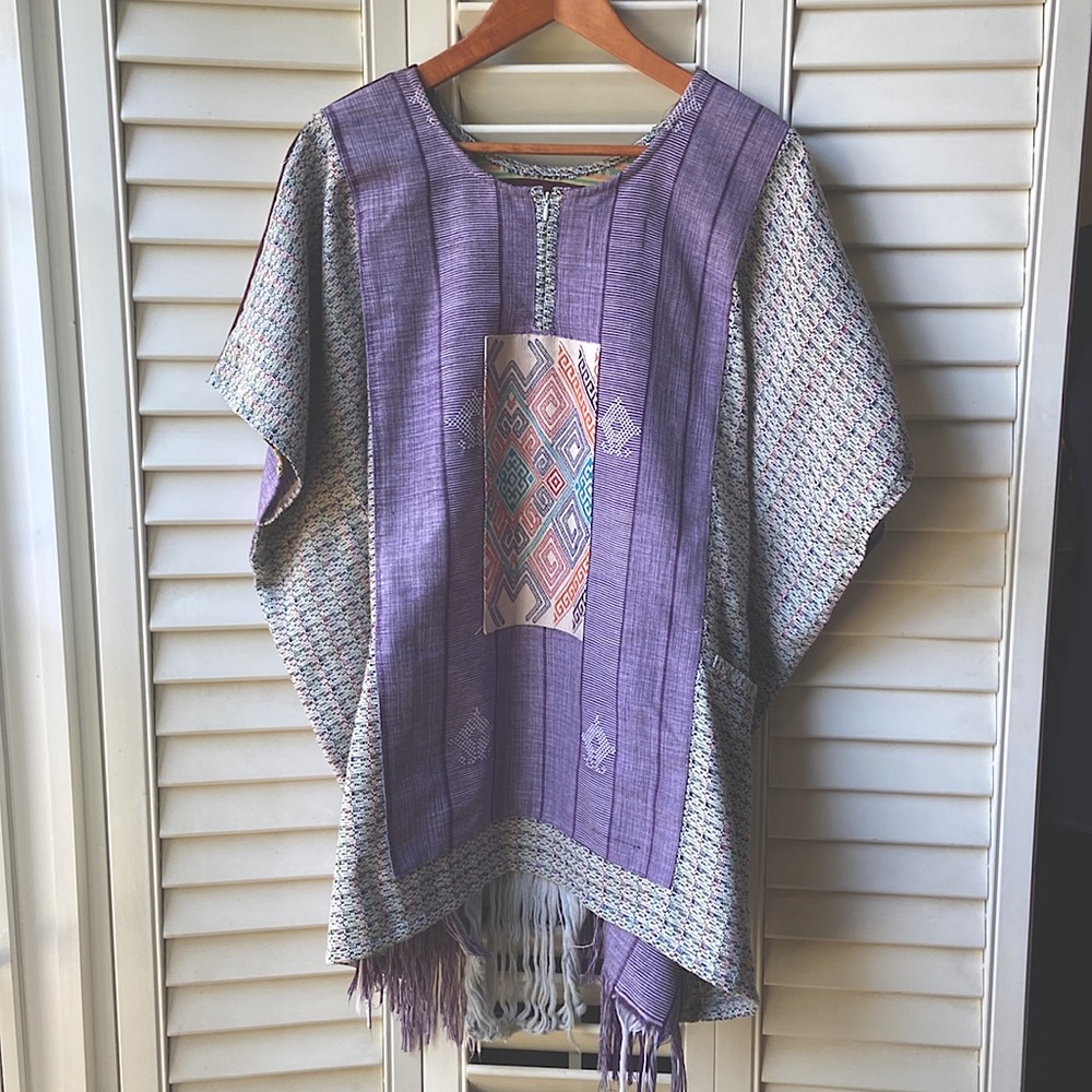 SOLD!!2 Sides Indonesian Woven Tunic